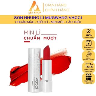 SON LÌ VACCI CAO CẤP THẾ HỆ MỚI LÂU PHAI - VACCI MUGWANG MATTE LIPSTICK - SON CẢ THỂ GIỚI