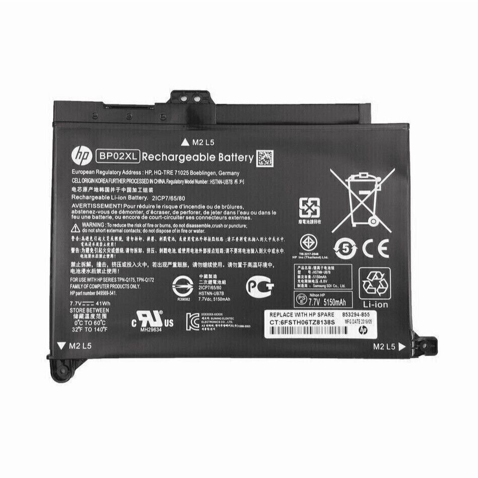💖 Pin Battery Laptop HP Pavilion 15-AU BP02XL originals