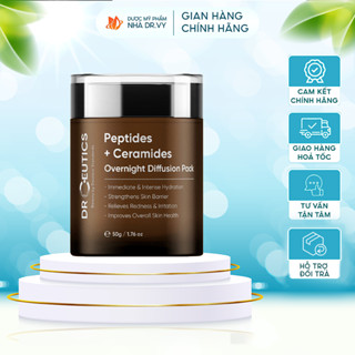 Kem Dưỡng Phục Hồi Da Chứa Peptides Và Ceramides Drceutics Overnight Diffusion Pack 50g Đặc Biệt Cho Da Suy Yếu, Mỏng Đỏ