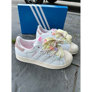 [BONGSTORE] GIÀY Sò charm, giày sò kẹo, giày super star candy charm cao cấp nữ [ Full Box + Free Ship ]