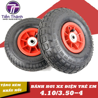 Bánh Hơi Chuyên Chế Xe Điện Trẻ Em | Loại Đẹp Hàng Chất Lượng Cao [ TẶNG KÈM KHẨU NỐI ]