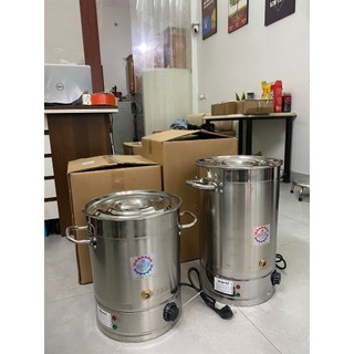 Nồi Nấu Nước Lèo, Luộc Gà Vịt, Nấu Nước Sôi INOX DUng Tích 58L
