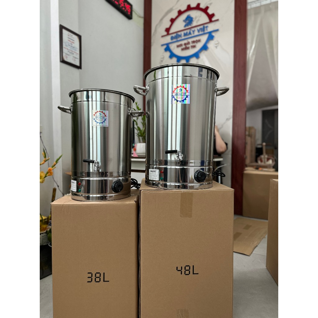 Nồi Nấu Nước Lèo, Luộc Gà Vịt, Nấu Nước Sôi INOX DUng Tích 58L