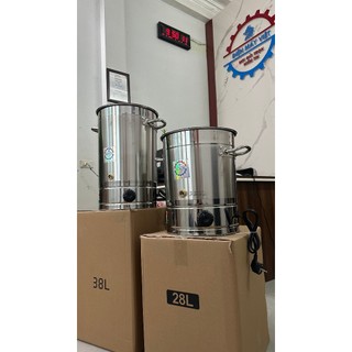 Nồi Nấu Nước Lèo, Luộc Gà Vịt, Nấu Nước Sôi INOX DUng Tích 58L