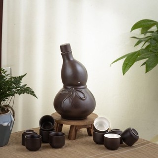 ( BÁN DỜI CHÉN VỚI BÌNH ) Bình NƠ SẦN và 10 chén uống rượu Bát Tràng 500ml