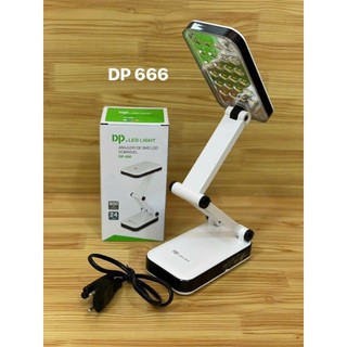 Đèn Led Để Bàn DP-666 Gấp Gọn Tiện Dụng 24 Bóng Hình Iphone