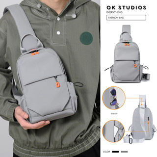  Túi đeo chéo nam vải chống nước cao cấp balo đeo chéo TAKAN86 nhiều ngăn thời trang Hàn Quốc OK089 