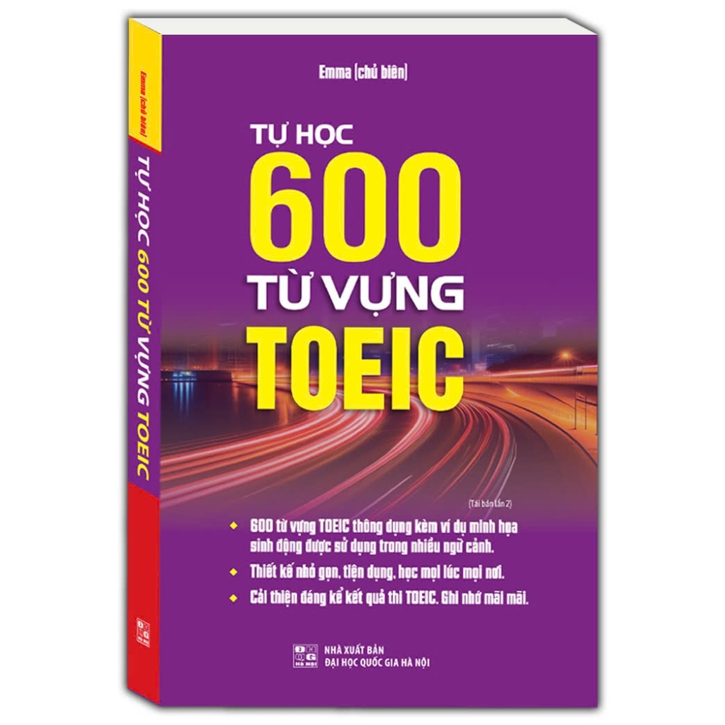 Sách - TOEIC Tự học 600 từ vựng TOEIC