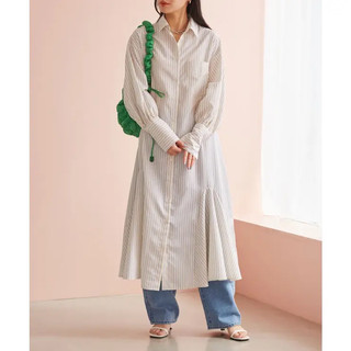 {2hand}{linen Nhật}Đầm Sơmi chất linen