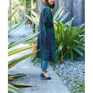 {2hand}{linen Nhật}Đầm Sơmi chất linen