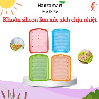 Khuôn silicon làm xúc xích chịu nhiệt / nem chua / lạp sườn cho bé ăn dặm