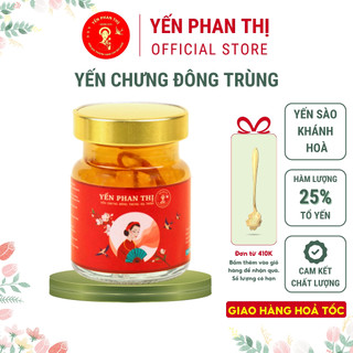 Yến Phan Thị, Yến Sào Khánh Hoà, Chưng Đông Trùng, Hàm Lượng 25% Yến Nguyên Chất