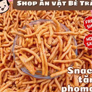 Snack tăm que sấy phô mai cay giòn giòn, đồ ăn vặt |gói 300gr|