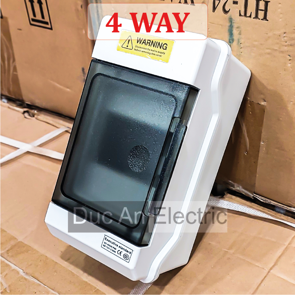 Tủ điện phân phối chống nước SH-4 WAY chuẩn IP66 (SHPN Series) - Waterproof Power Distribution Boxes