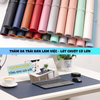 Tấm lót bàn di chuột cỡ lớn - Thảm da trải bàn làm việc Deskpad - Lót Chuột Mouse pad bằng da PU - Sang - Xịn - Mịn - Êm