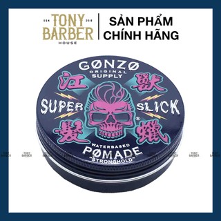 Pomade tạo kiểu tóc Gonzo Super Slick Strong Hold 103ml