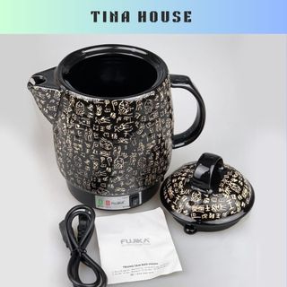 Ấm sắc thuốc tự động fujika dung tích 3l fj-ck33 công suất 450w - chính hãng bh 12 tháng