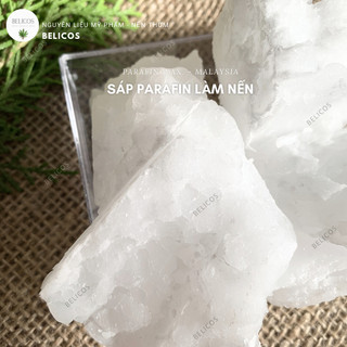 Sáp Parafin Tinh Luyện Làm Nến 1Kg an toàn,dễ làm, chất sáp khô ráo, không mùi