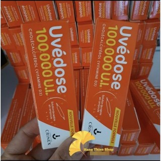 (Đủ bill) Vitamin D3 Liều Cao Uvedose 100000IU của Pháp.