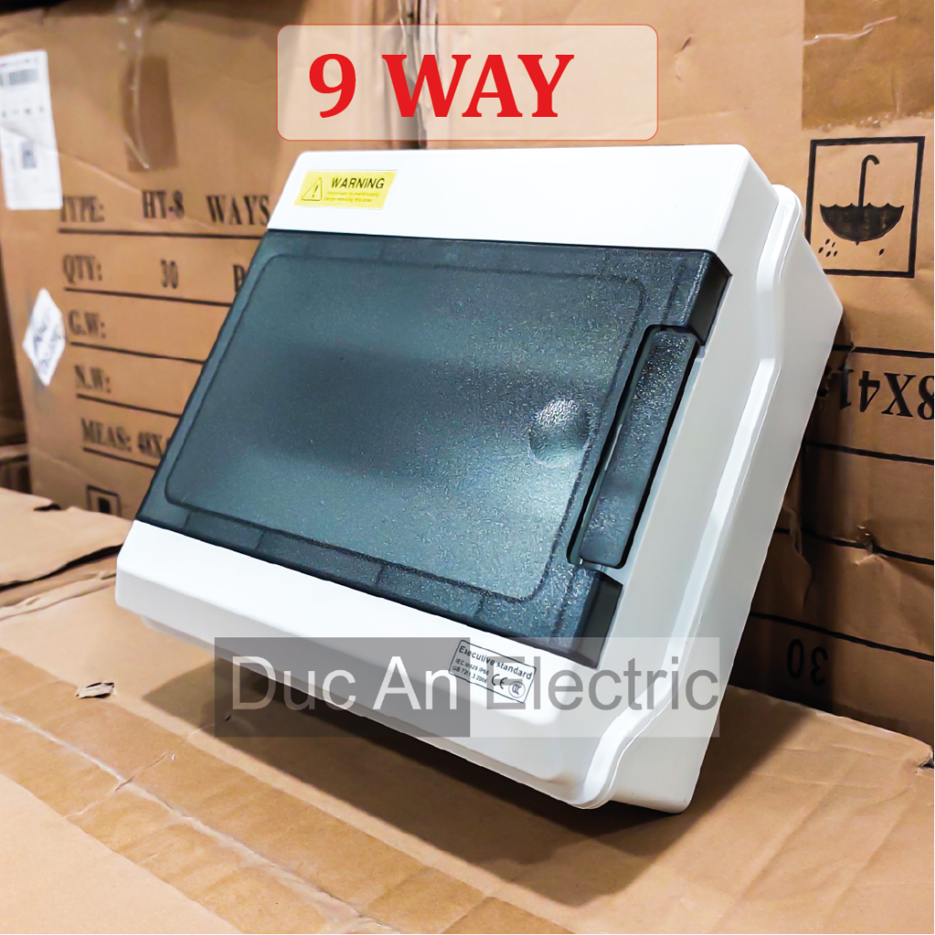 Tủ điện phân phối chống nước SH-9 WAY chuẩn IP66 (SHPN Series) - Waterproof Power Distribution Boxes
