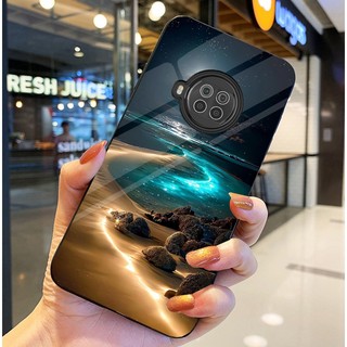 Ốp Lưng XIAOMI REDMI NOTE 9 PRO 5G,MI 10T LITE 5G Mặt lưng kính tráng gương, thiết kế thiên hà
