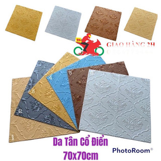 Xốp Dán Tường 3D Tân Cổ Điển sang trọng. Khổ lớn 70x70CM