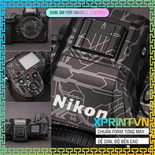  Miếng dán skin 3M cho máy ảnh Nikon Mirroless Z5 Z6 Z7 Z30 Z8 Z9... 