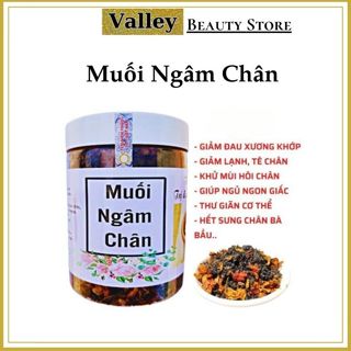 Muối Ngâm Chân Thảo Dược, Thư Giãn Đôi Chân Giảm Đau Nhức Xương Khớp  Mỗi Ngày Dùng Cho Gia Đình Spa, Hũ 500g