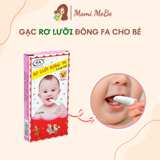 Combo 50 cái rơ lưỡi Đông Pha, tưa lưỡi cho bé ( gạc rơ lưỡi hay tưa lưỡi)