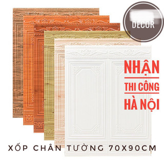 ( Loại 1 ) Xốp Dán Chân Tường khổ Siêu Lớn 70x90CM. Cực Đẹp. Xốp Dán Tường Giá Rẻ.