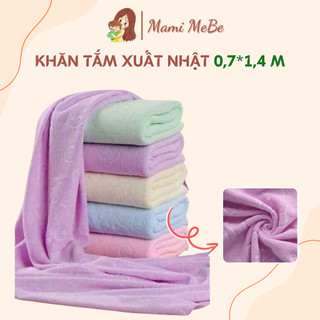 Khăn tắm xuất Nhật siêu mềm mịn khổ 70x1,4M