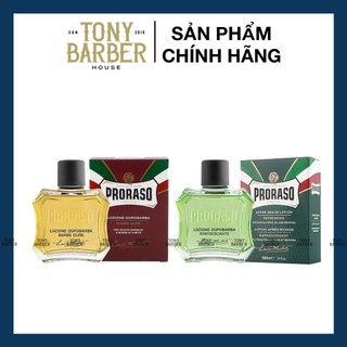 [Full Line] Dưỡng da sau khi cạo râu Proraso After Shave Liquid Refresh Eucalytptus 100ml