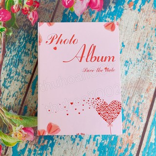 Album bìa giấy cứng, đựng 200 ảnh 6x9