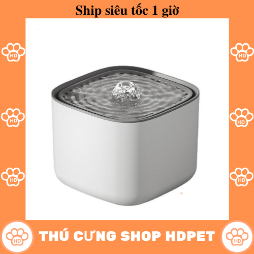 Máy lọc nước cho mèo uống tự động dung tích 3L HD Pet