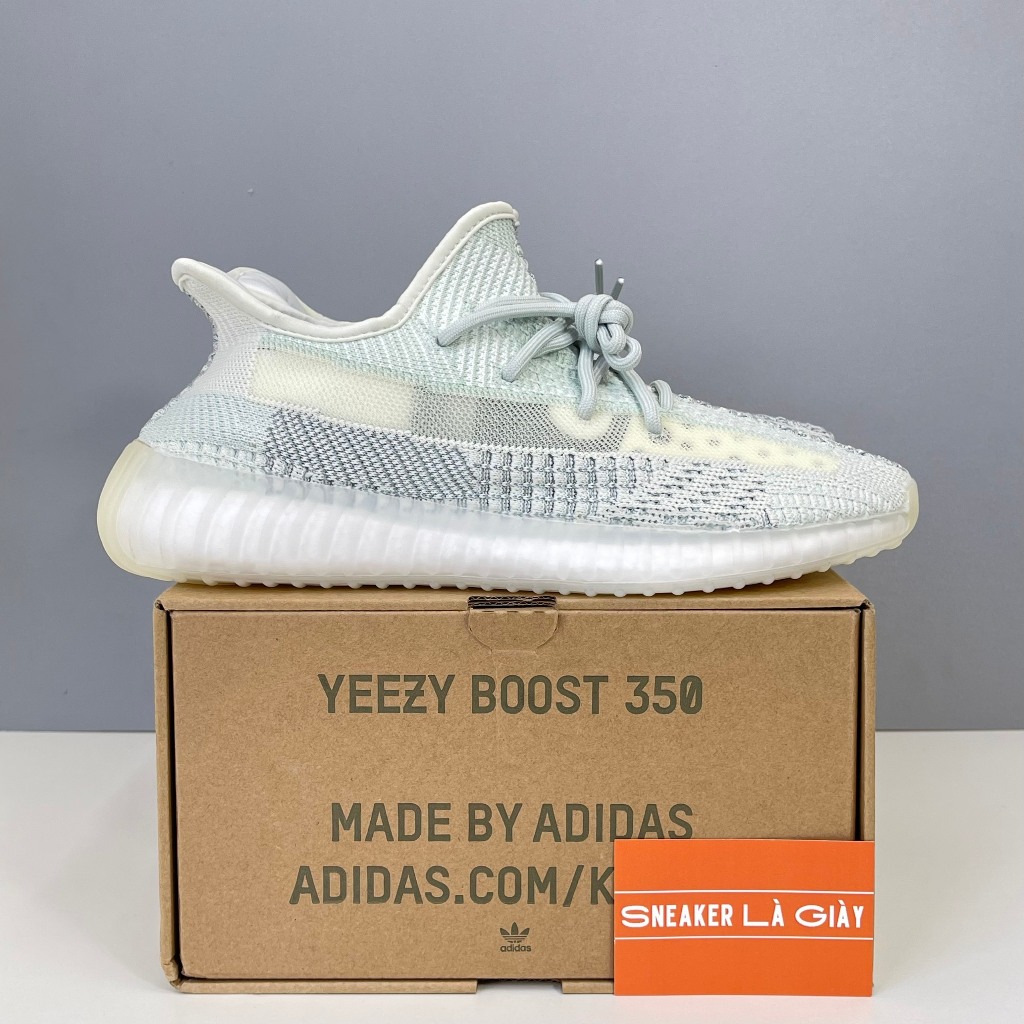 Giày Yz350 V2 Cloud White - High Quality FULLBOX