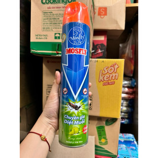 Bình xịt muỗi Mosfly hương chanh 600ml