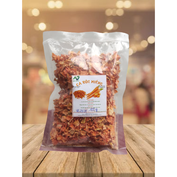 CÀ RỐT THÁI LÁT SẤY KHÔ 100g