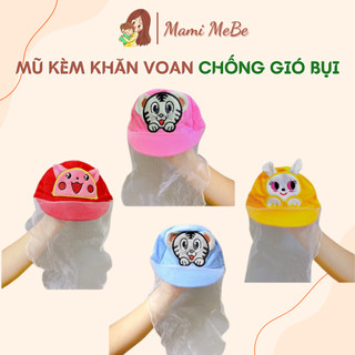 Mũ có màn che cho bé