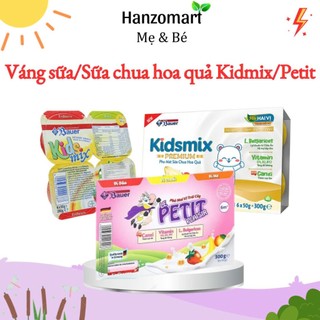 Váng sữa / Sữa chua hoa quả Kids Mix / Petti hanzomart