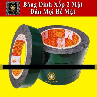 Rẻ Vô Địch - Băng Dính Xốp Xanh 2 Mặt - Băng Keo Xốp 2 Mặt Siêu Dính Giá Xưởng