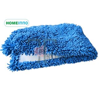 (KHÔNG ĐẦU NHỰA) Miếng Lau Nhà 40cm Thay Thế Vải Microfiber San Hô Kiểu Cài Homeinno