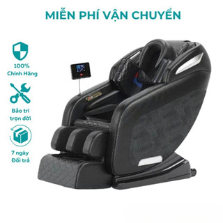 Ghế massage toàn thân HP01 giảm đau nhức sưởi hồng ngoại, Ghế matxa không trọng lực nghe nhạc kết nối bluetooth