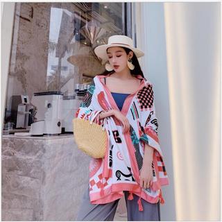 [XẢ KHO HÀNG LOẠI 1] Khăn Choàng Đi Biển Boho Họa Tiết Thổ Cẩm Đa Năng Choàng Bikini Chụp Hình Sống Ảo Du Lịch Biển