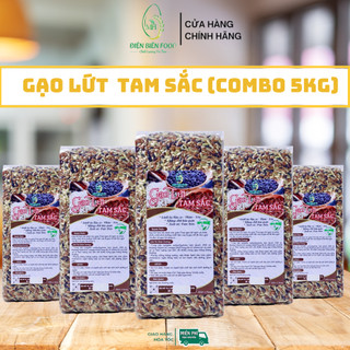 Gạo lứt tam sắc điện biên combo 5kg