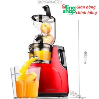 Máy ép trái cây chậm cỡ lớn cổ rộng Hongxin RH-312 ép rau củ hoa quả cực nhiều nước
