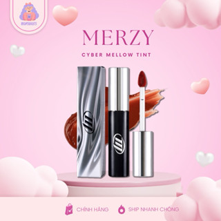 Son Kem Lì, Mịn Mượt Nhẹ Môi, Lâu Trôi Merzy Cyber Mellow Tint 4