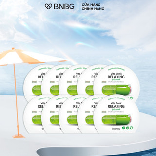 Combo 10 Mặt Nạ Phục Hồi Da BNBG Vita Genic Relaxing Jelly Mask 30mlx10