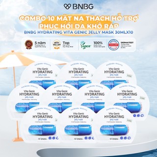 Combo 10 Mặt Nạ Dưỡng Ẩm Cho Da BNBG Hydrating Vita Genic Jelly Mask 30mlx10