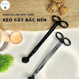 Kéo cắt bấc nến mũi tròn - Dài 18cm