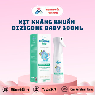 Xịt kháng khuẩn DIZIGONE Baby 300ml - Vệ sinh tay chân, đồ chơi, đồ dùng; phòng bệnh & bảo vệ bé